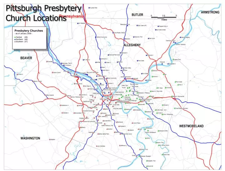 pittsburgh presbytery church locations