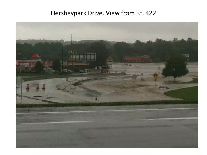 hersheypark drive view from rt 422