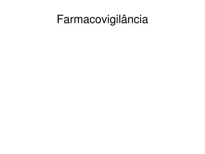 farmacovigil ncia