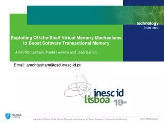 Exploiting Off-the-Shelf Virtual Memory Mechanisms to Boost Software Transactional Memory