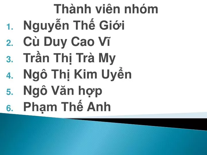 th nh vi n nh m nguy n th gi i c duy cao v tr n th tr my ng th kim uy n ng v n h p ph m th anh