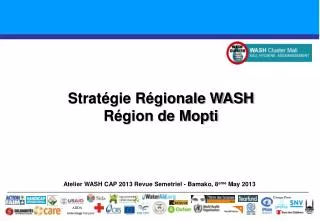 Stratégie Régionale WASH Région de Mopti