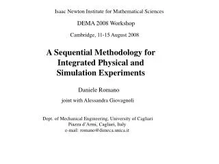 A Sequential Methodology for Integrated Physical and Simulation Experiments