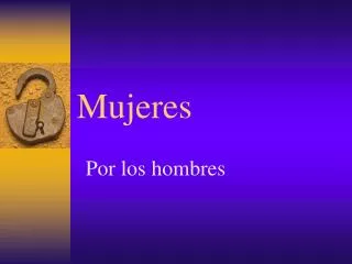 mujeres