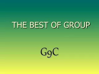 the best of group
