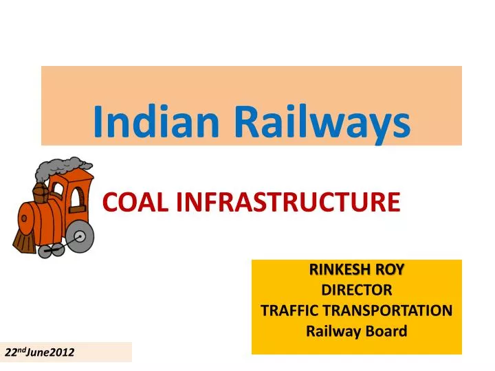 indian railways coal infrastructure