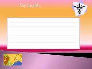 my health