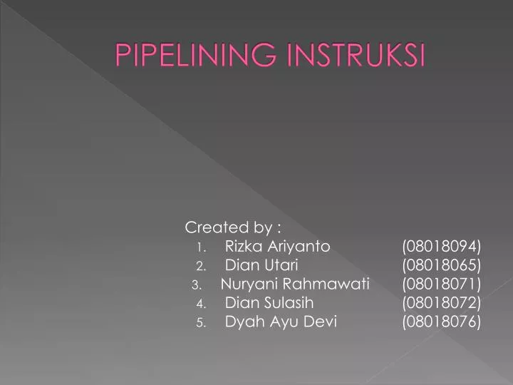 pipelining instruksi