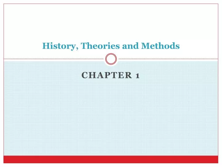 history theories and methods