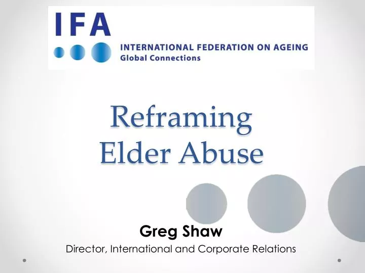 reframing elder abuse