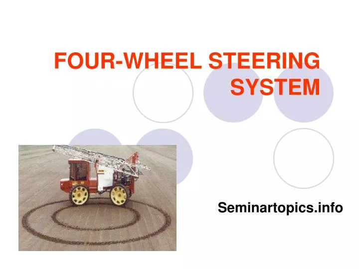 four wheel steering system