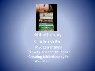 Bibliotherapy Christine Cather