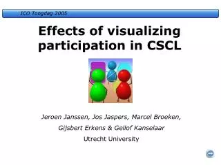 Effects of visualizing participation in CSCL