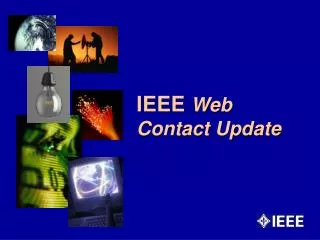 IEEE Web Contact Update