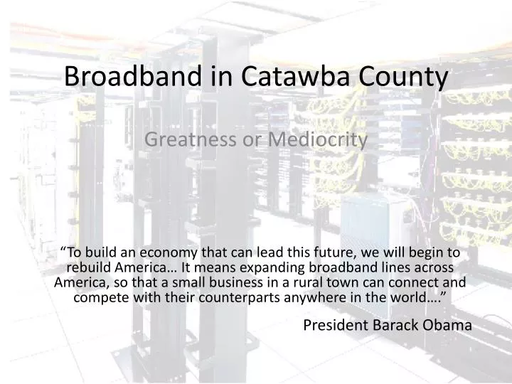 broadband in catawba county