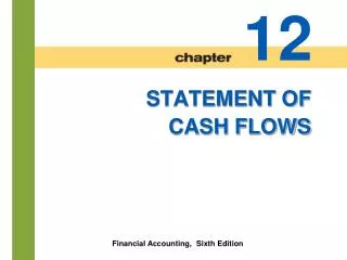 STATEMENT OF CASH FLOWS