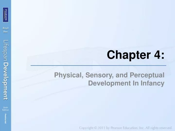 physical sensory and perceptual development in infancy