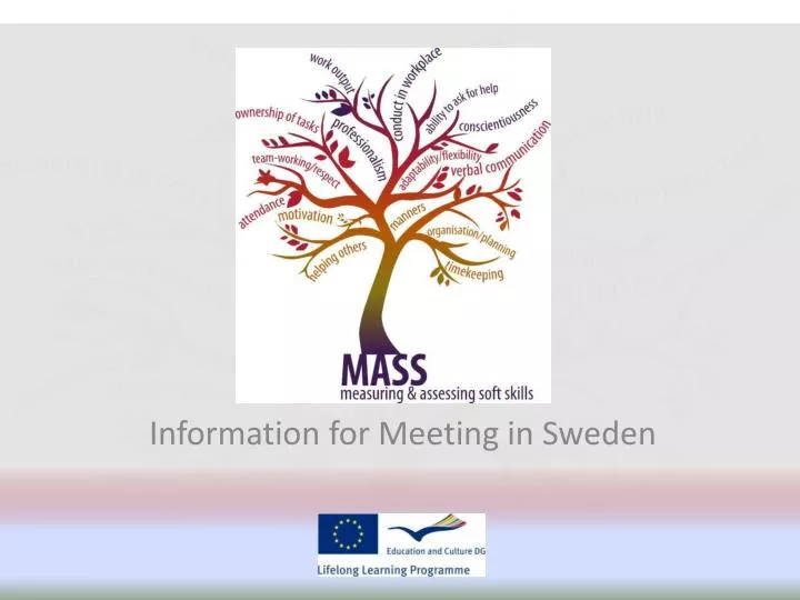 information for meeting in sweden