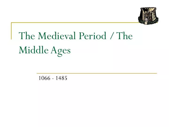 the medieval period the middle ages