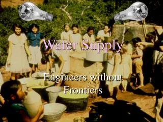 Water Supply