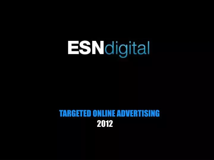 targeted online advertising