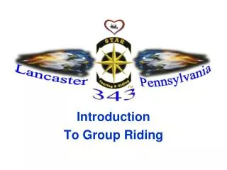 Introduction To Group Riding