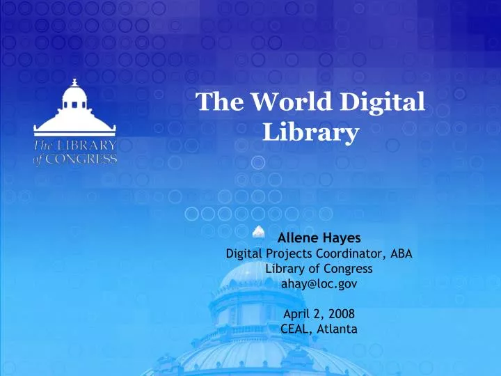 the world digital library