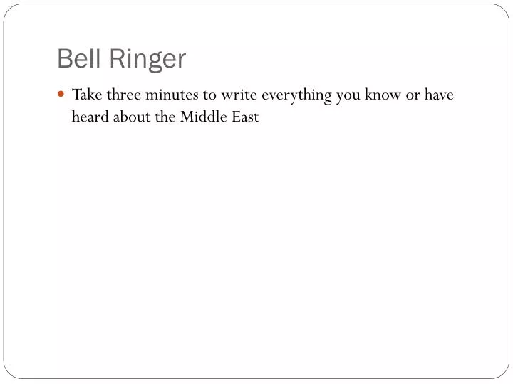 bell ringer