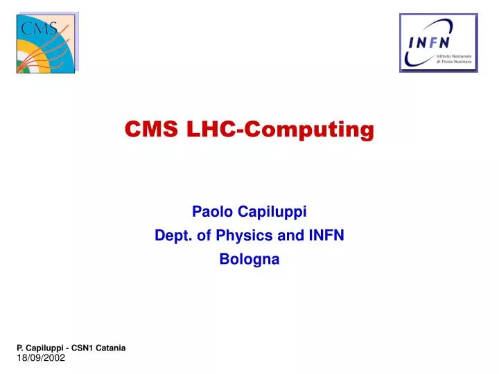 cms lhc computing