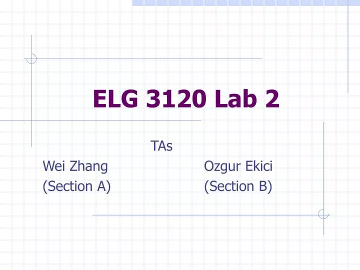 elg 3120 lab 2