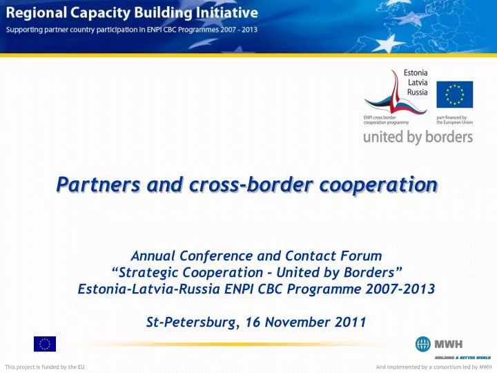 partners and cross border cooperation