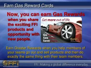 Earn Gas Reward Cards