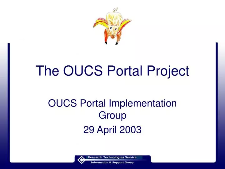 the oucs portal project
