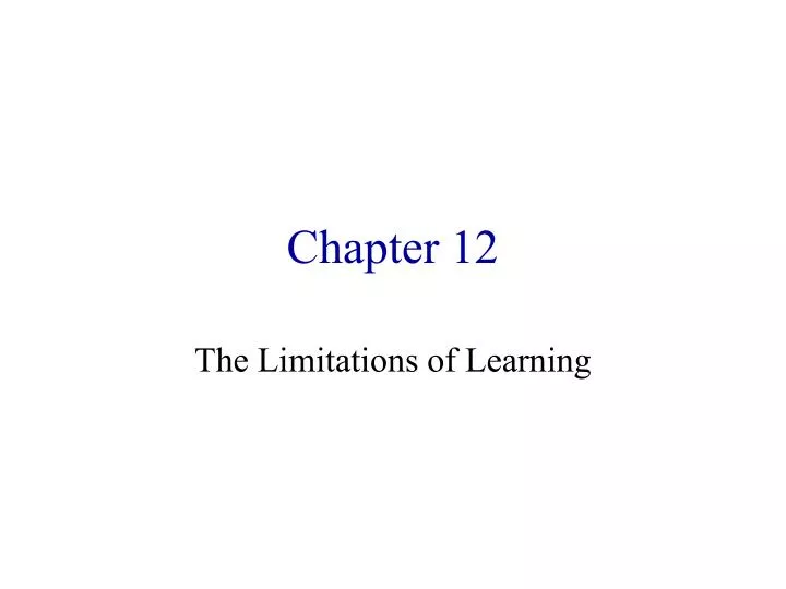 chapter 12