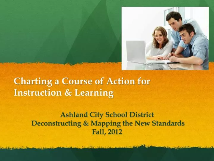 charting a course of action for instruction learning