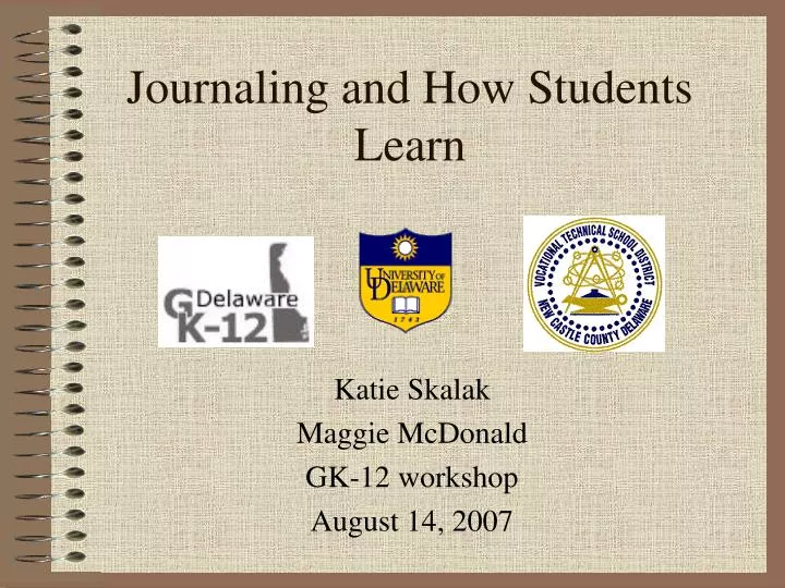 journaling and how students learn