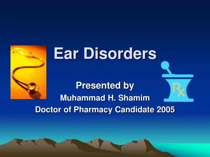 ear disorders
