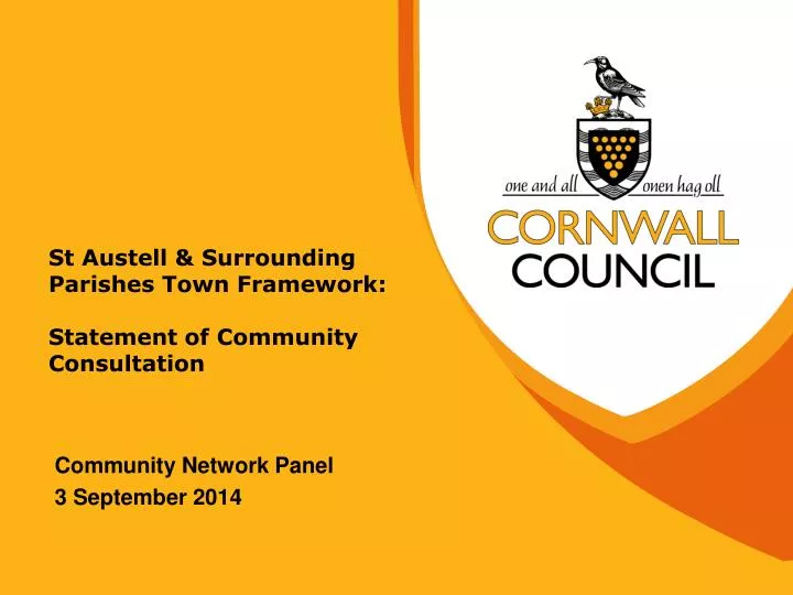 st austell surrounding parishes town framework statement of community consultation