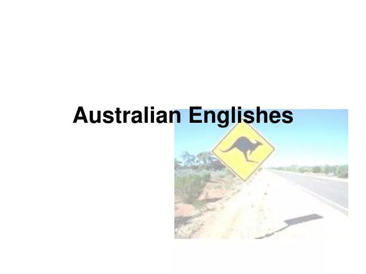 australian englishes