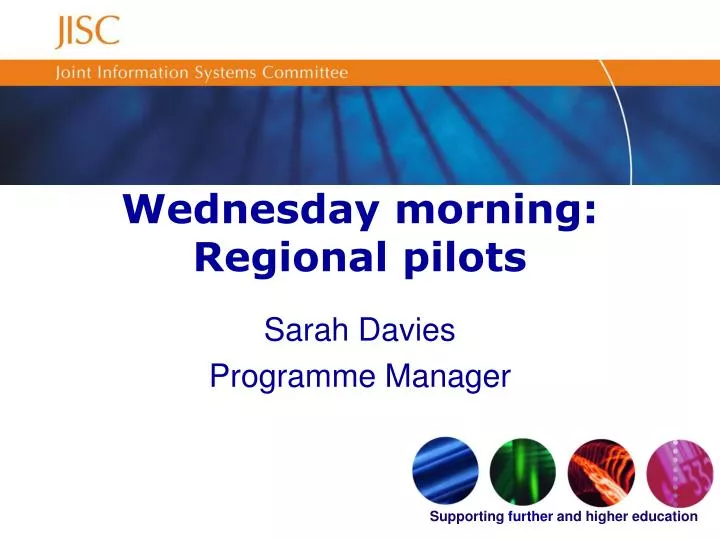 wednesday morning regional pilots