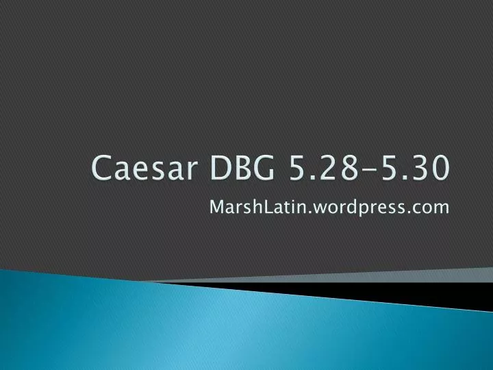 caesar dbg 5 28 5 30