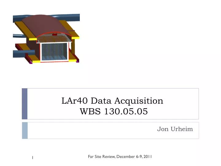 lar40 data acquisition wbs 130 05 05