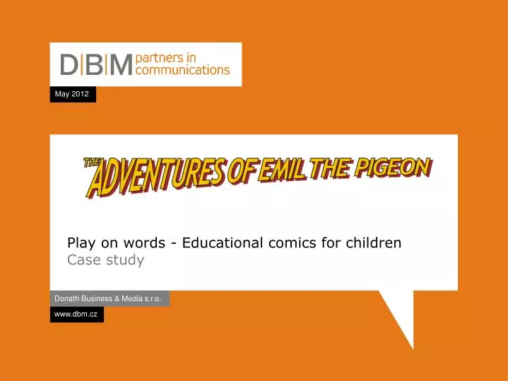 play on words educational comics for children case study