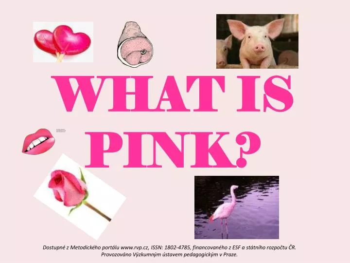 what is pink