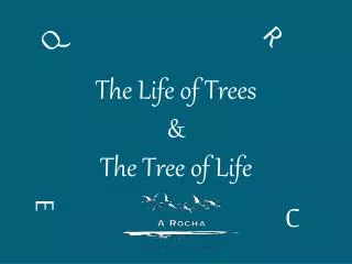The Life of Trees &amp; The Tree of Life
