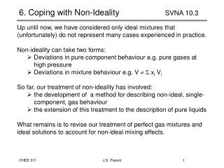 6. Coping with Non-Ideality		 SVNA 10.3