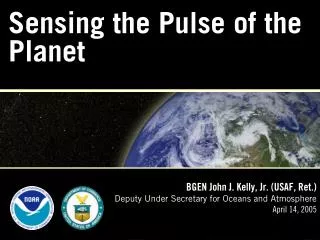 Sensing the Pulse of the Planet