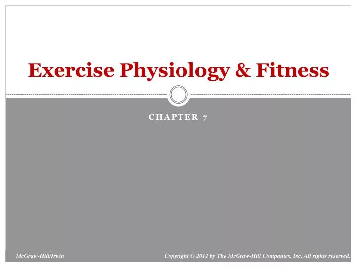 exercise physiology fitness