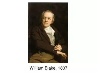 William Blake, 1807
