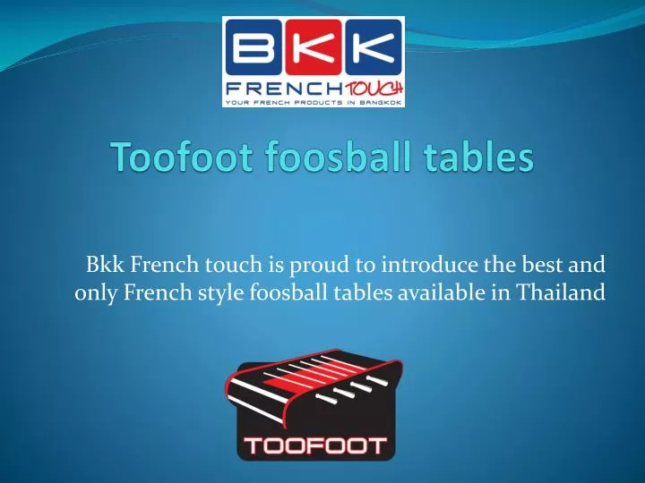 toofoot foosball tables
